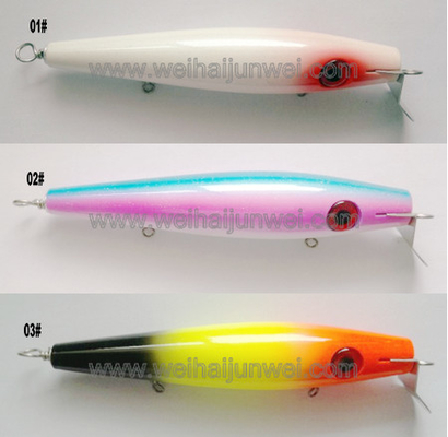 China 50g 15cm wooden bait  hard bait trolling fishing lure supplier