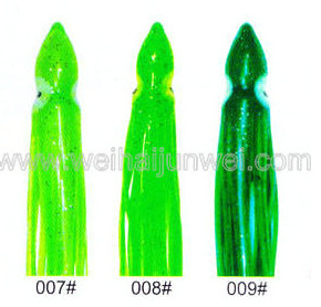 China Soft squid skirt fishing lure color: 01#~15# size:3&quot;~15&quot; supplier