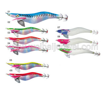 China New design best sale squid jig fishing lure JWSQDJG-01 supplier