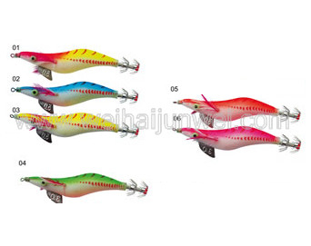 China New design best sale squid jig fishing lure JWSQDJG-03 supplier