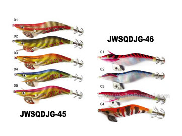 China New design best sale squid jig fishing lure JWSQDJG-45/46 supplier