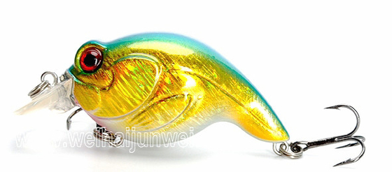 China New design best sale 50mm 10.5g artificial hard crank plastic fishing lure supplier