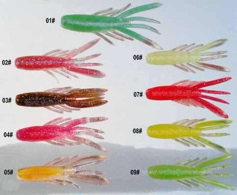 China New design best sale 7.3g 7.5cm artifical soft fishing lure supplier