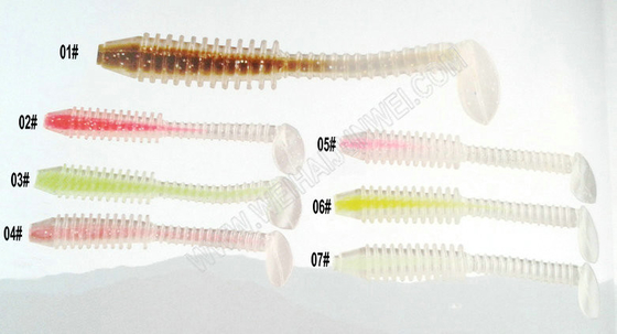 China New design  3.0g 7.0cm artifical soft fishing lure supplier