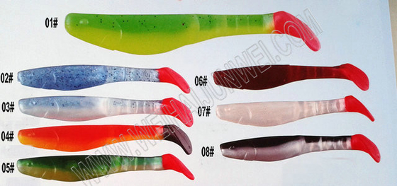 China New design best sale 6g /7.5cm or 13.6G/12cm artifical soft fishing lure supplier