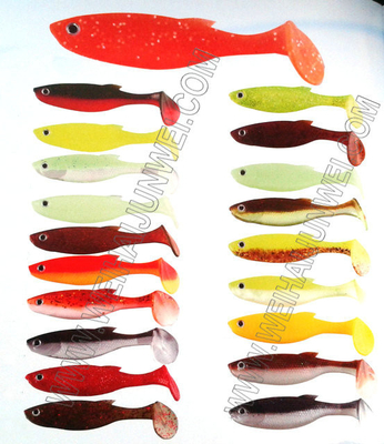 China New design 8.0g /9.0cm artifical soft fishing lure supplier