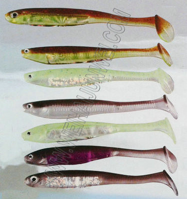 China New design best sale artifical soft fishing lure supplier