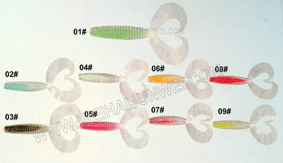 China New design best sale 4.6g /8.0cm artifical soft fishing lure supplier