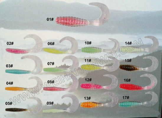 China New design best sale 3g /6.5cm artifical soft fishing lure supplier