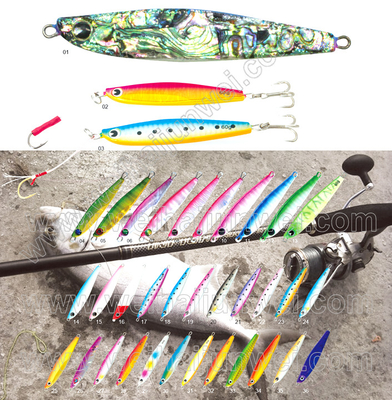 China New design best sale 28.0g 8.5cm lead fishing lure supplier