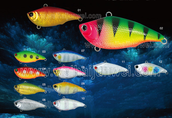 China New design best sale 10g 5.5cm plastic wobber fishing lure supplier
