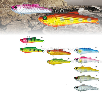 China New design best sale 7g 7cm plastic wobber fishing lure supplier