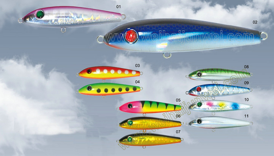 China New design best sale 11g 10cm plastic wobber fishing lure supplier