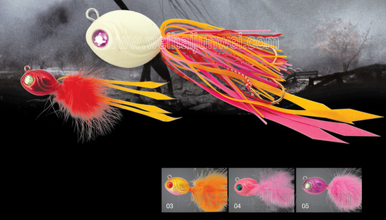 China New design  60g~120g rubber jig bait fishing lure JWRBJG03 supplier