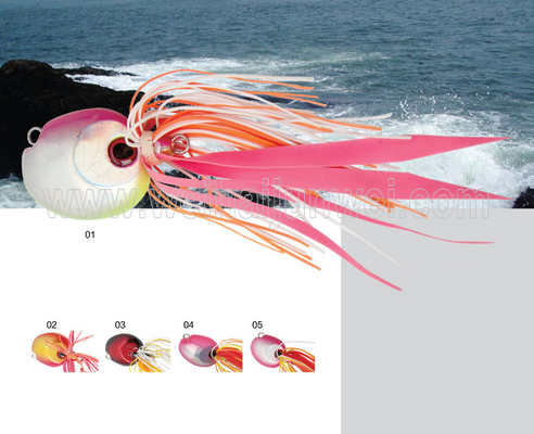 China New design best sale 50g/70g/90g/110g rubber jig bait fishing lure JWRBJG07 supplier