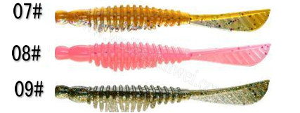 China New design best sale 3.5g 10.0cm 7#~9# artifical soft fishing lure supplier