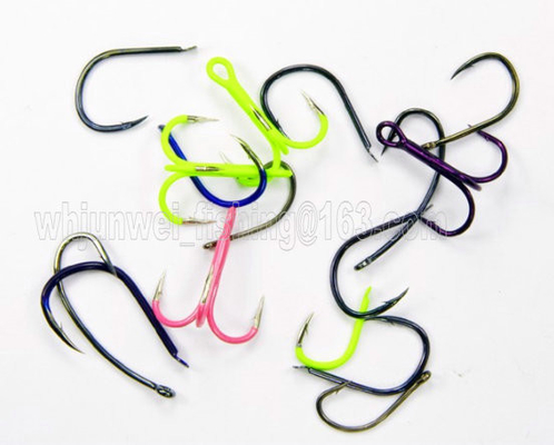 China Gold , black,silver, blue,brown Muti-colors fishing hooks supplier
