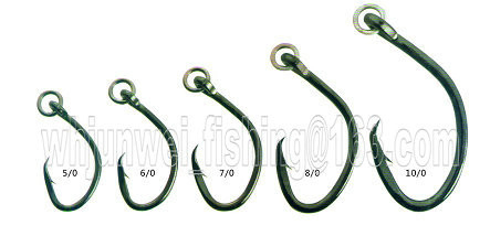 China 9038# RINGED SUPER MUTU FISHING HOOK supplier