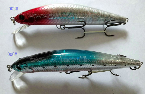 China Hard plastic lure 12.5cm 40g  long cast  sinking Minnow  Bass fishing lure supplier
