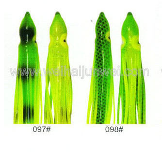 Best quality Soft squid skirt fishing lure color: 96#~120# size:3&quot;~15&quot; supplier