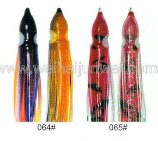 Soft squid skirt fishing lure color: 56#~67# size:3&quot;~15&quot; supplier