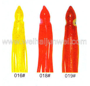 Soft squid skirt fishing lure color: 01#~15# size:3&quot;~15&quot; supplier