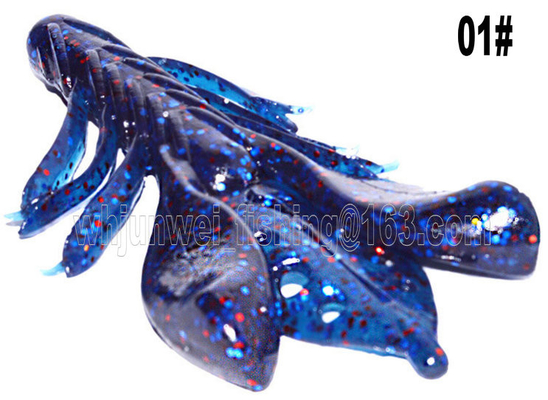 2017 new style  90mm 12.5g butterfly shrimp soft fishing lure supplier