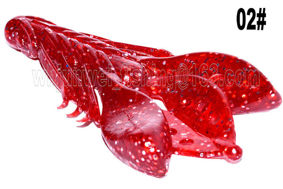 2017 new style  90mm 12.5g butterfly shrimp soft fishing lure supplier