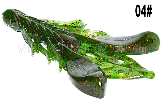 2017 new style  90mm 12.5g butterfly shrimp soft fishing lure supplier