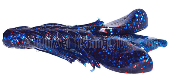 2017 new style  90mm 12.5g butterfly shrimp soft fishing lure supplier