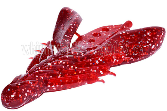 2017 new style  90mm 12.5g butterfly shrimp soft fishing lure supplier