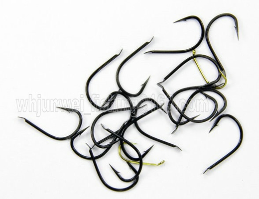 Gold , black,silver, blue,brown Muti-colors fishing hooks supplier