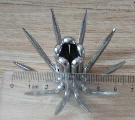 new stainless steel 4.0mm 5bars squid jig umbrella hooks supplier
