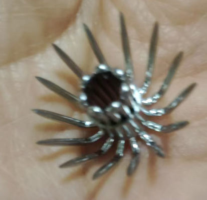 304 stainless steel squid jig hook umbrella fishing hook saltwater jigging for deep sea fishing nickle color or customized supplier