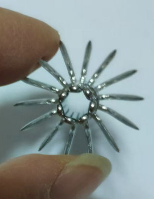 304 stainless steel squid jig hook umbrella fishing hook saltwater jigging for deep sea fishing nickle color or customized supplier