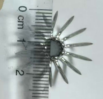 304 stainless steel squid jig hook umbrella fishing hook saltwater jigging for deep sea fishing nickle color or customized supplier