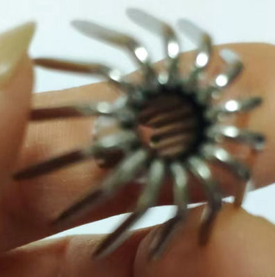 304 stainless steel squid jig hook umbrella fishing hook saltwater jigging for deep sea fishing nickle color or customized supplier