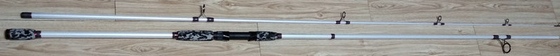 100% CARBON 10' 3M 12' 3.6M Section: 2 C.W:60~200G SPINNING FISHING ROD supplier