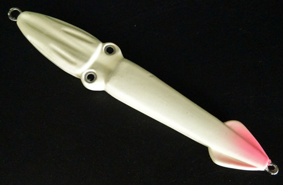 Lead alloy metal squid lure  120g 150g 180g 200g 300g 5colors with luminous supplier