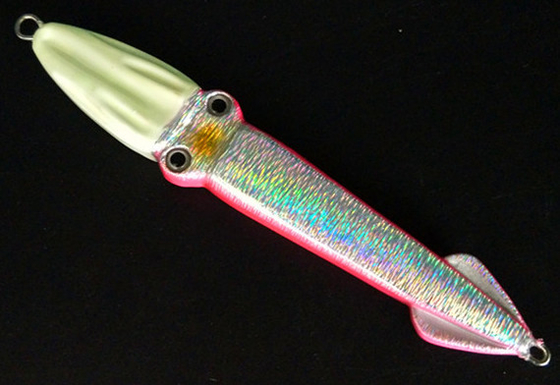Lead alloy metal squid lure  120g 150g 180g 200g 300g 5colors with luminous supplier