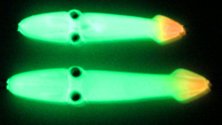 Lead alloy metal squid lure  120g 150g 180g 200g 300g 5colors with luminous supplier