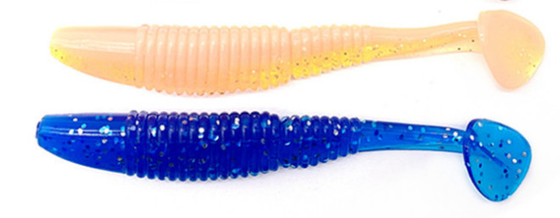 12cm 8.6g T- tail soft bait plastic fishing lure supplier