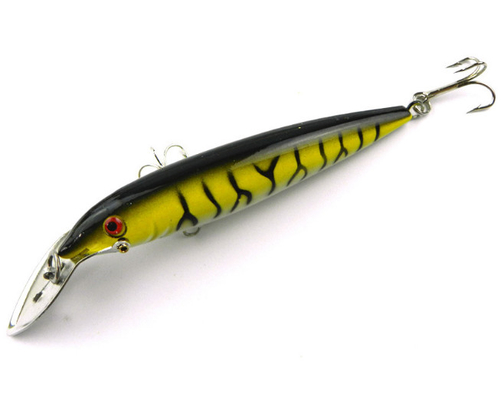 14cm 16.2g  metal tongue action diving muti colors  hard plastic fishing lure supplier
